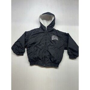 Vintage Montana Grizzlies MV Sports Reversible Full Zip Hooded Jacket Kids Small